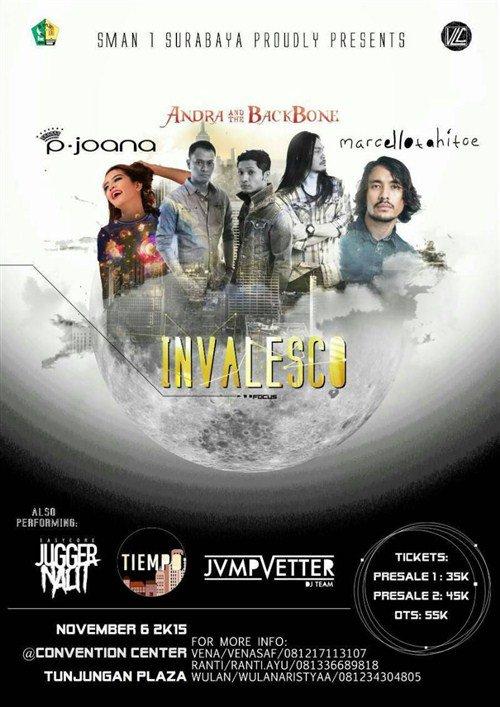 ABackBone's tweet photo. Malam ini #INVALESCO2015 SMA 1 #Surabaya @TUNJUNGANPLAZA Convention Centre https://t.co/7wcBfjMOQM