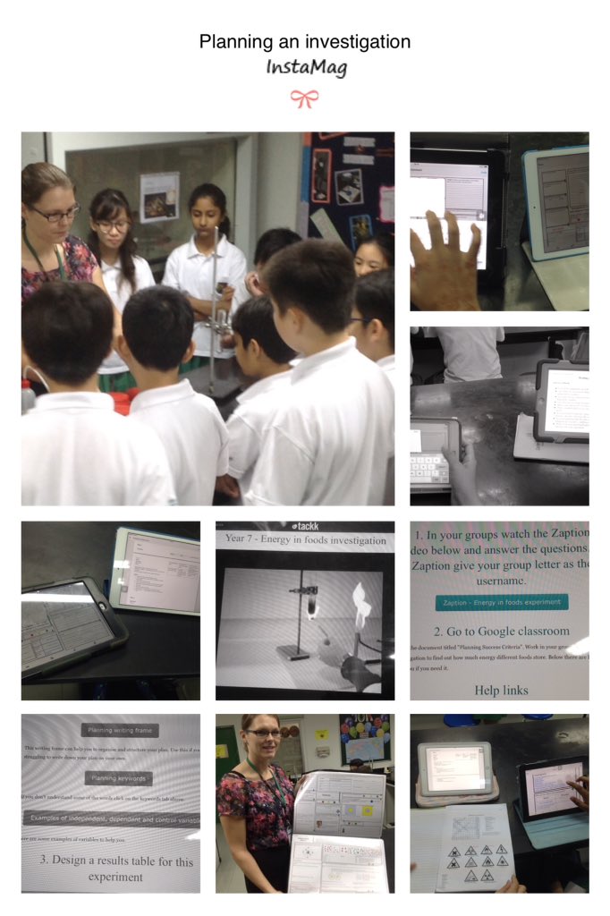 VipulaSharma1's tweet photo. A fantastic tech integrated #science lesson with Ms Eyes; #GoogleClassroom, #Tackk, #AdobeReader; #gislearning https://t.co/gNCczc5TYE