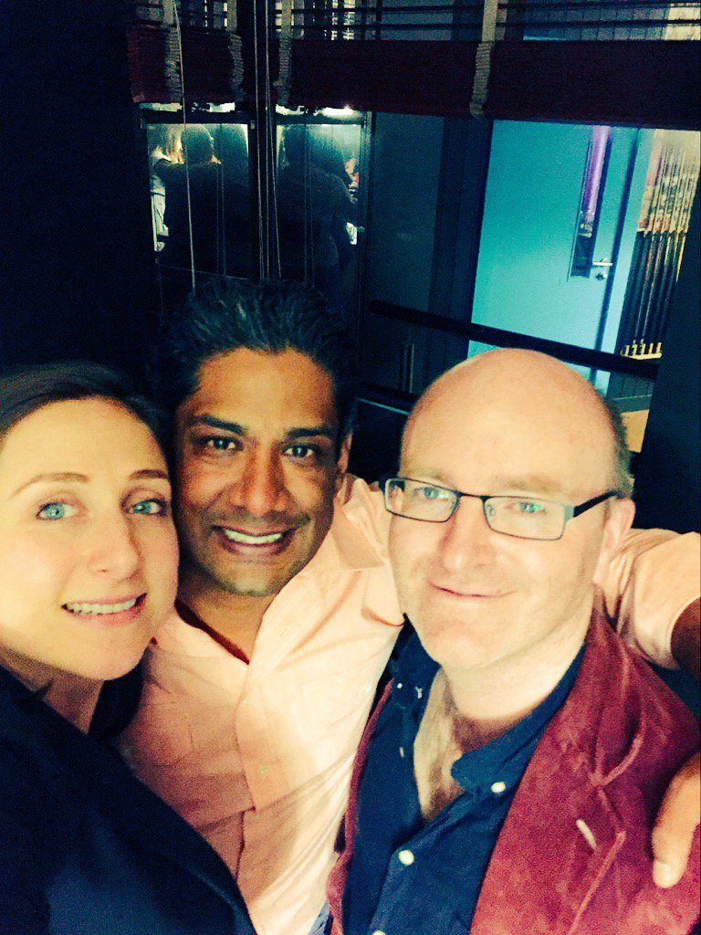 susiehughes's tweet photo. Good times at #intercomspeakeasy w/@RezaC1 & @OldDerekOConnor #WebSummit2015 #NightSummit #tech Thanks @intercom! https://t.co/GJ9NuOOZQi
