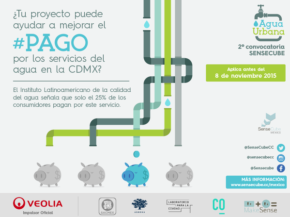newpathmx's tweet photo. Puedes incentivar el #PAGO de #agua en #CDMX? Aplica @SenseCubeCC Mx https://t.co/eIVCFRGFyP cc: @Veolia_Mx https://t.co/yyFGj1DIfW