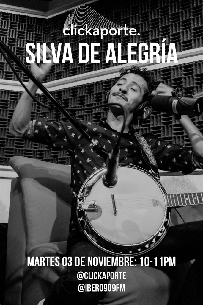 Hoy tendremos a <a href="/silvadealegria/">Silva de Alegría</a>, amante de la ciencia y la naturaleza, y frontman de <a href="/Furland/">Furland</a>. 10pm por <a href="/Ibero909FM/">Ibero 90.9 FM</a>.