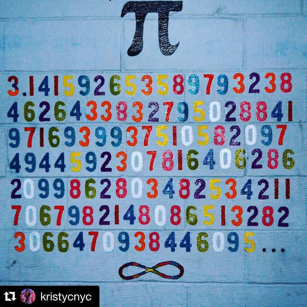 StArtEverywhere's tweet image. #Repost @kristycnyc with @repostapp.
・・・
@visualizepimural #VisualizePi #Pi #StreetArt #StreetArtNYC #NYCStreetArt …