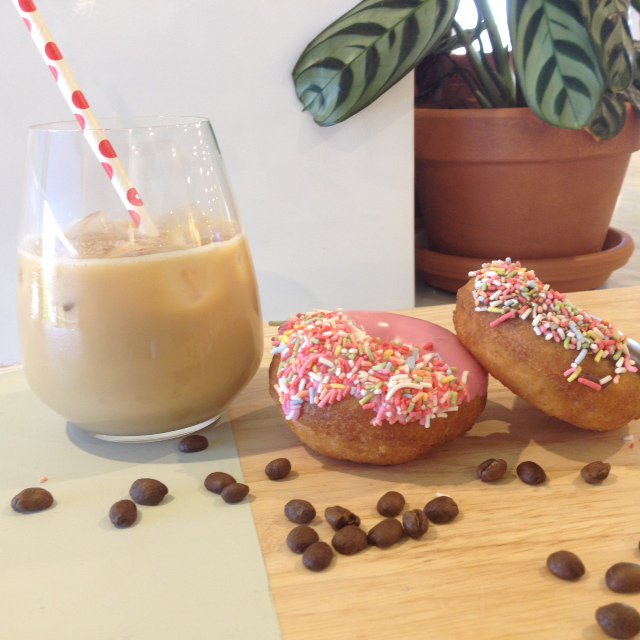 spacesworks's tweet image. #TBT Last week our General Manager at #SpacesMEL treated everyone to self-made iced coffee and some tasty doughnuts.