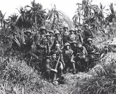 usmc1940's tweet photo. #OnThisDay 1943 detachment of 3d Raider Battalion occupied Torokina in support of operations at Bougainville. #USMC https://t.co/EnbN7oRWeK