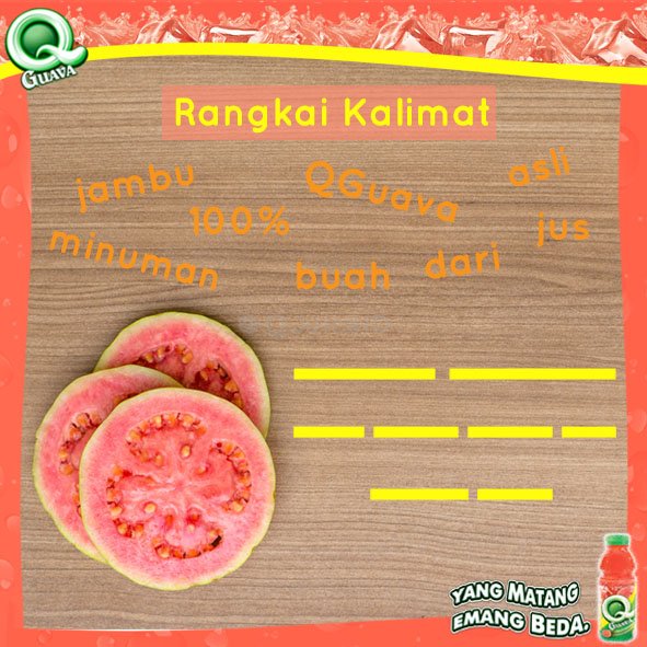QJuiceID's tweet photo. #KuisQJuice time! Jawab &amp; tag 3 temanmu buat dapetin hampers QGuava, Jawabanmu ditunggu sampai 5 nov jam 2 siang ya https://t.co/2MK9p2xDZf