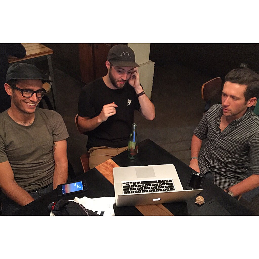 BSSCX's tweet image. Crashing the @TeamYachtClub meeting. Going to find a junior seaman to buy some beers.