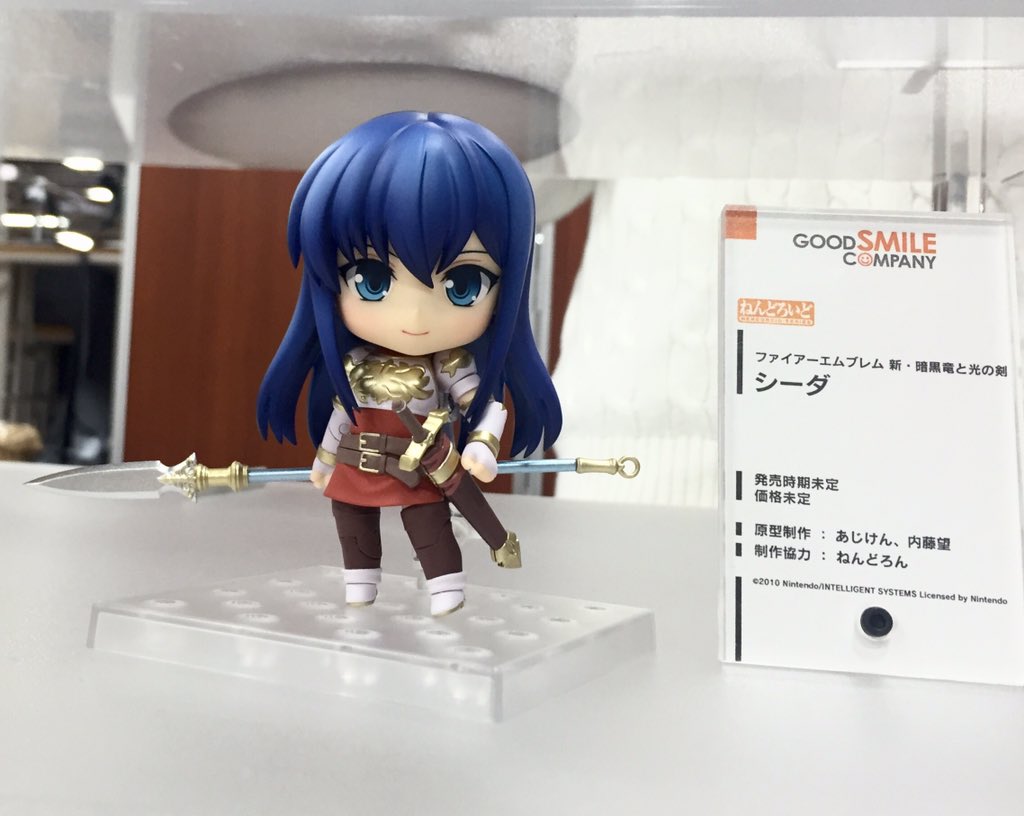 ねんどろいど シーダ】#FE #nintendo #goodsmile 彩色原型初お披露目