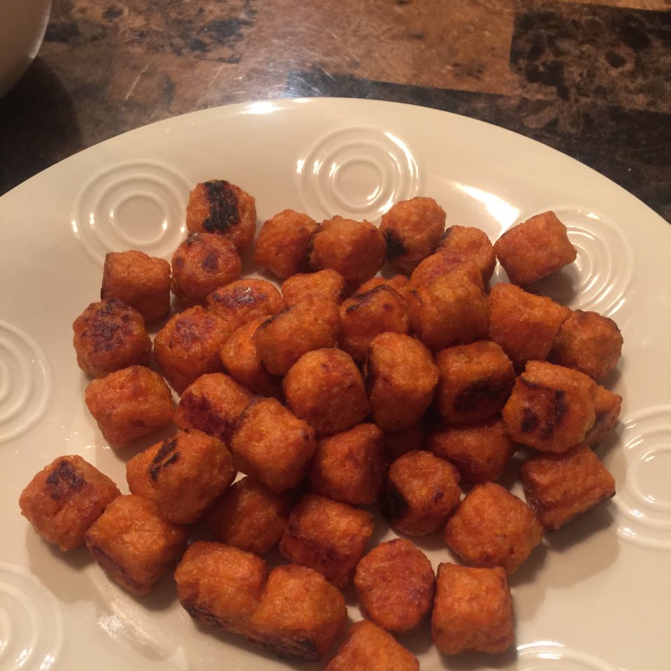 Sweet Potato Tots! 
Another meal added to #BillionDinners Challenge via <a href="/dinnercall/">DinnerCall</a>!