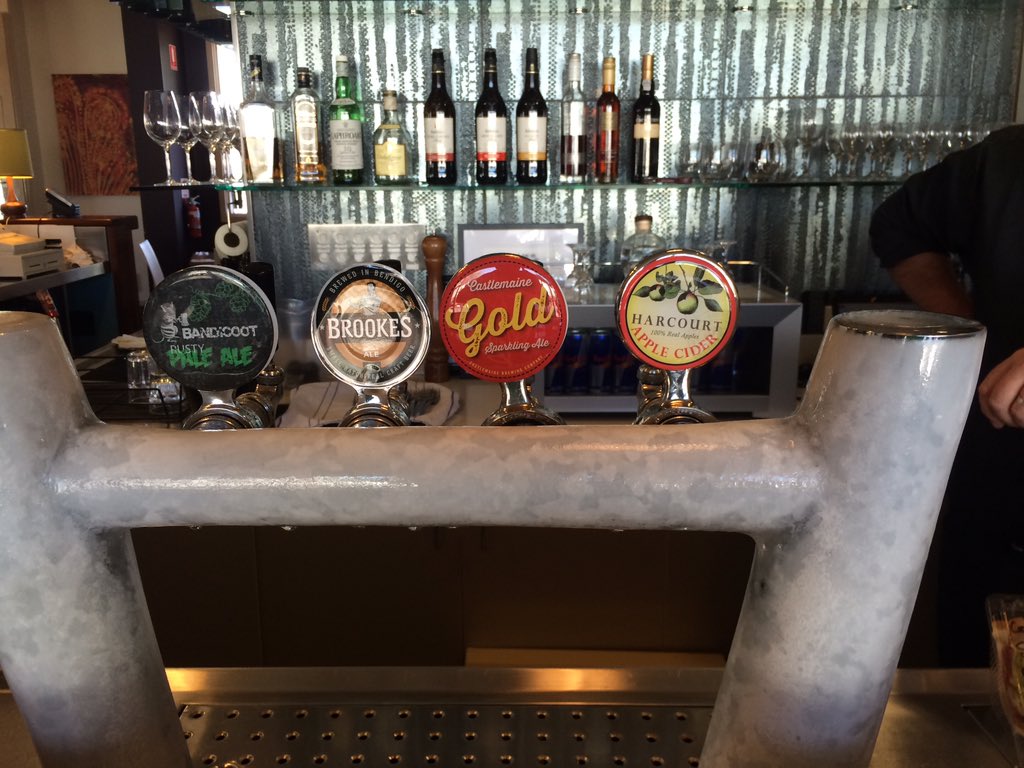 We are very excited to announce we now have kegs of #harcourtcider ! Call us now to get it on tap before summer hits