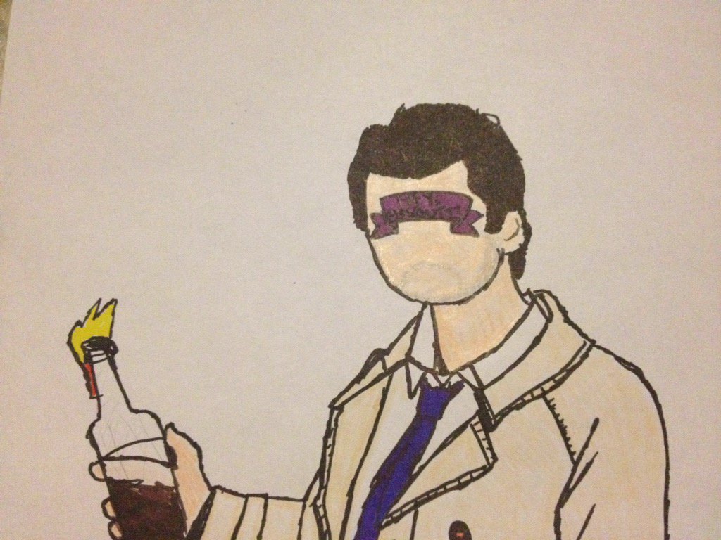 thealpharaptor's tweet photo. @mishacollins will you look at this please, i love you. i'm not that good but i tried:) https://t.co/sYZq8C0TcZ