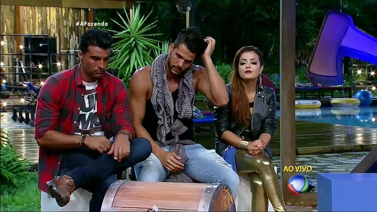 afazendarecord's tweet photo. JP, Marcelo e Li são os três indicados à Roça #AFazenda https://t.co/ZqFNWtXb7t