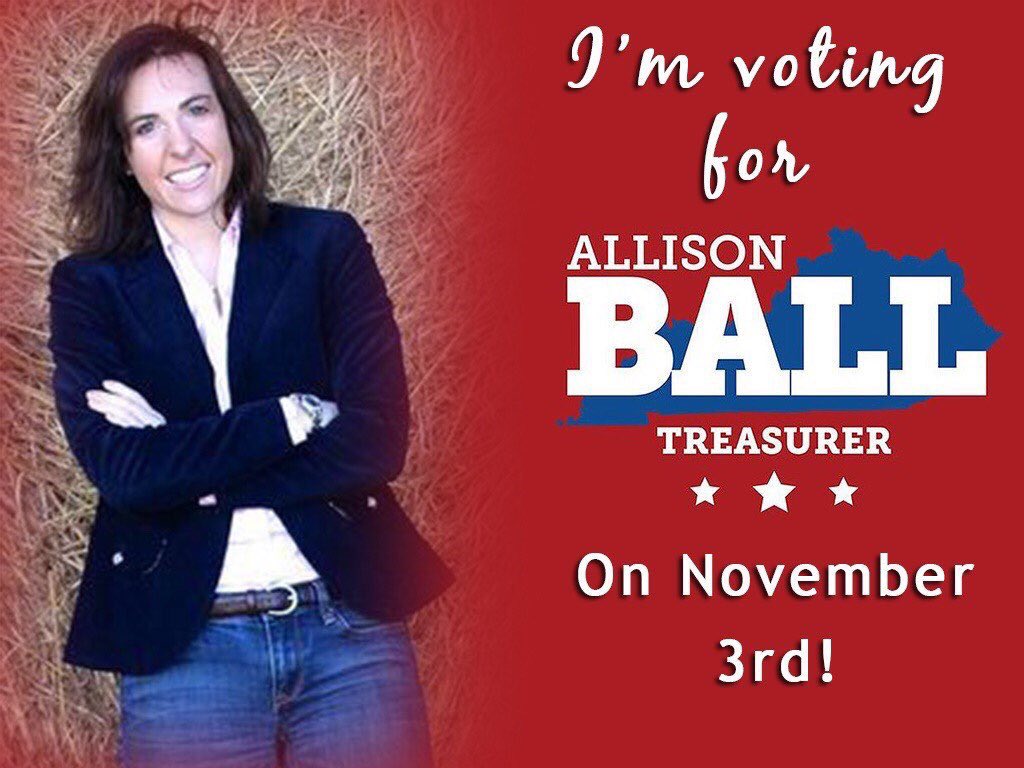 yrnational's tweet photo. Join the #YRNF in congratulating the newest Treasurer of The Commonwealth of Kentucky, @kentuckyYR @AllisonJoyBall! https://t.co/kG20rExSfO