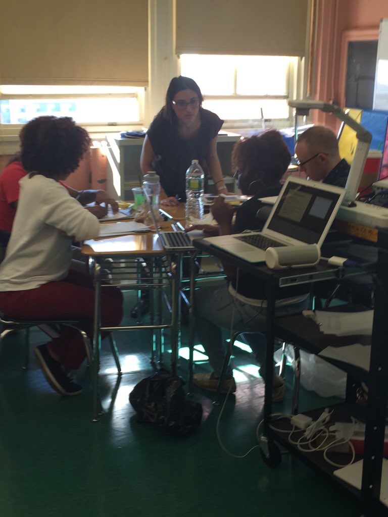 SOFBrooklyn's tweet photo. Getting good a conferencing! @michellenola34 @TCRWP https://t.co/UQcn1ITlL8