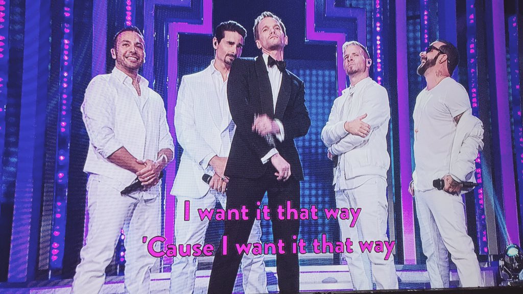 Hey <a href="/ActuallyNPH/">Neil Patrick Harris</a> you nailed the boyband pout. No doubt about it, we had the #BestTimeEver