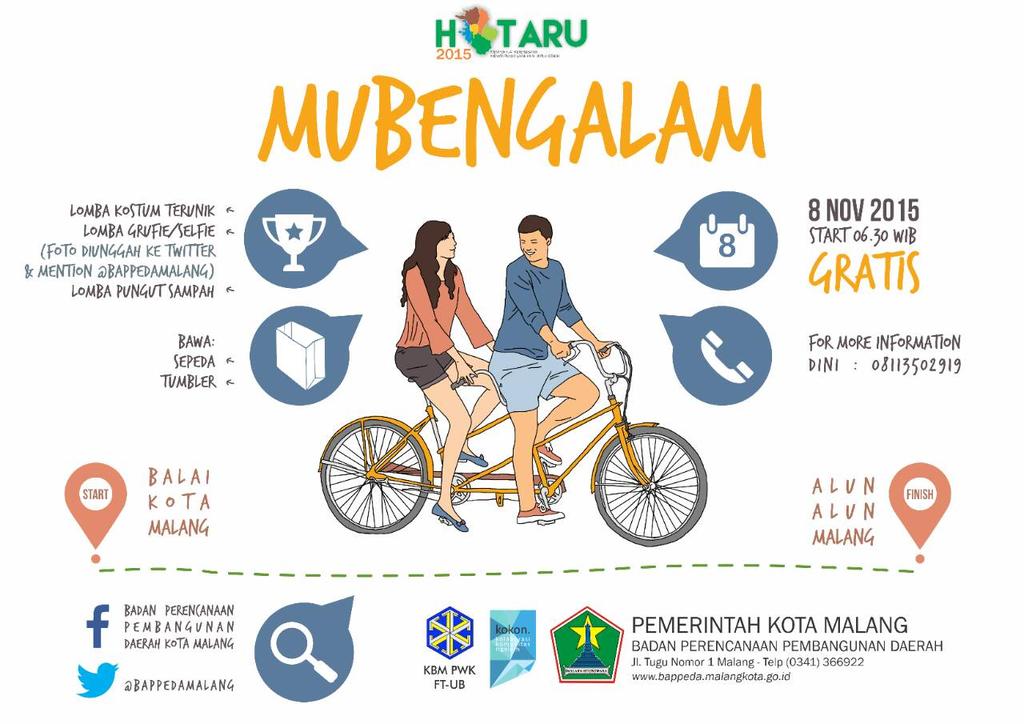 FREE! Minggu, 8 November 2015 pkl. 6.30 wib <a href="/infoUB/">IG - LINE : infoub</a> @goodiebagmalang <a href="/nomadencoffee/">Nomaden Coffee</a> <a href="/infomalang/">Info Malang</a> <a href="/infokostmalang/">Info Kost Malang</a>