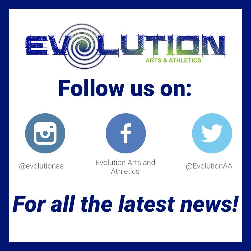 EvolutionAA's tweet photo. Did you know we are also on Facebook and Instagram? Follow us to stay up to date with all the latest from Evolution! https://t.co/DfSzqcNEFc