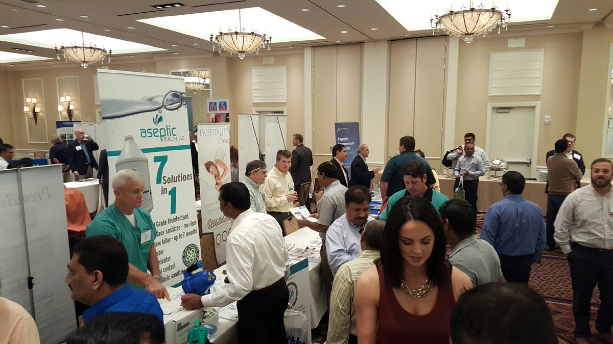 AsepticOKC's tweet photo. Enjoyed the @AAHOA Central Midwest Regional Conference & Trade Show today! #asepticplus #clinicallyclean #AAHOA https://t.co/M0yNF5tdfV