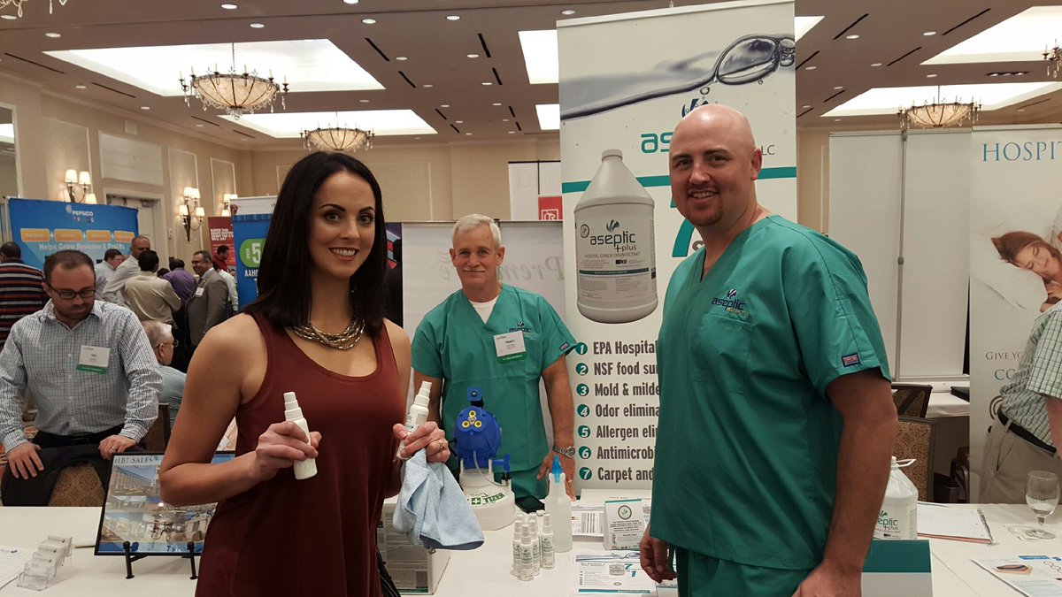 AsepticOKC's tweet photo. Enjoyed the @AAHOA Central Midwest Regional Conference & Trade Show today! #asepticplus #clinicallyclean #AAHOA https://t.co/M0yNF5tdfV