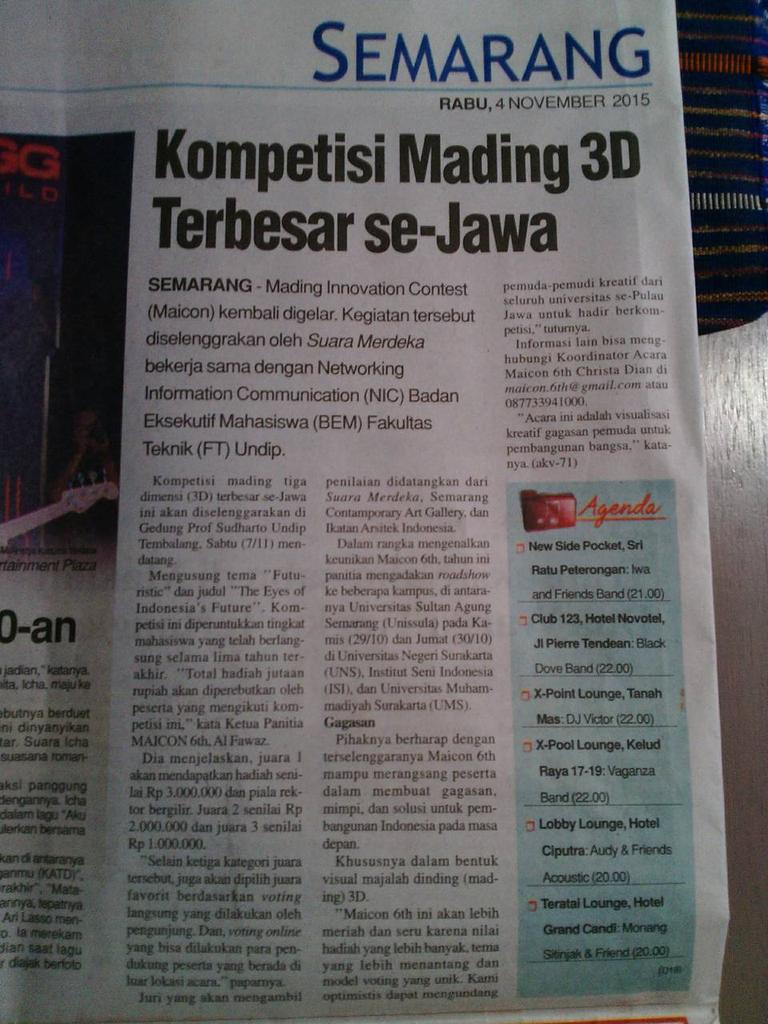 MAICON UNDIP tweet media