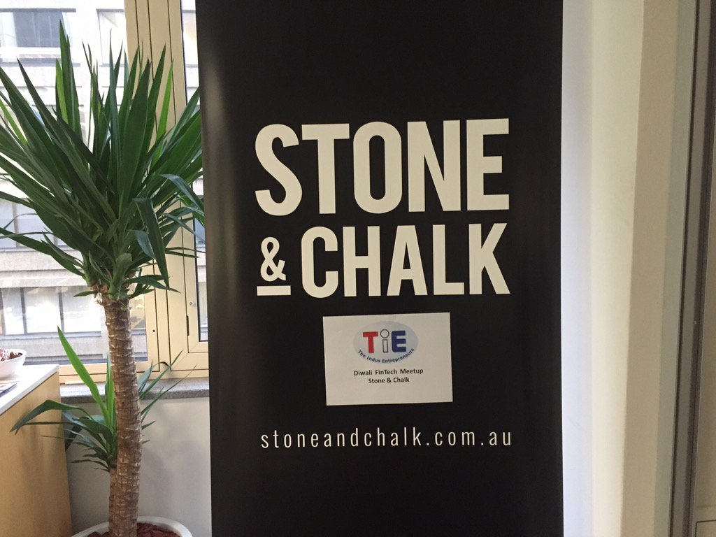 thincatsAUS's tweet photo. about to kick off! #TiESyd #stoneandchalk #fintech https://t.co/e3VEWJRUjU