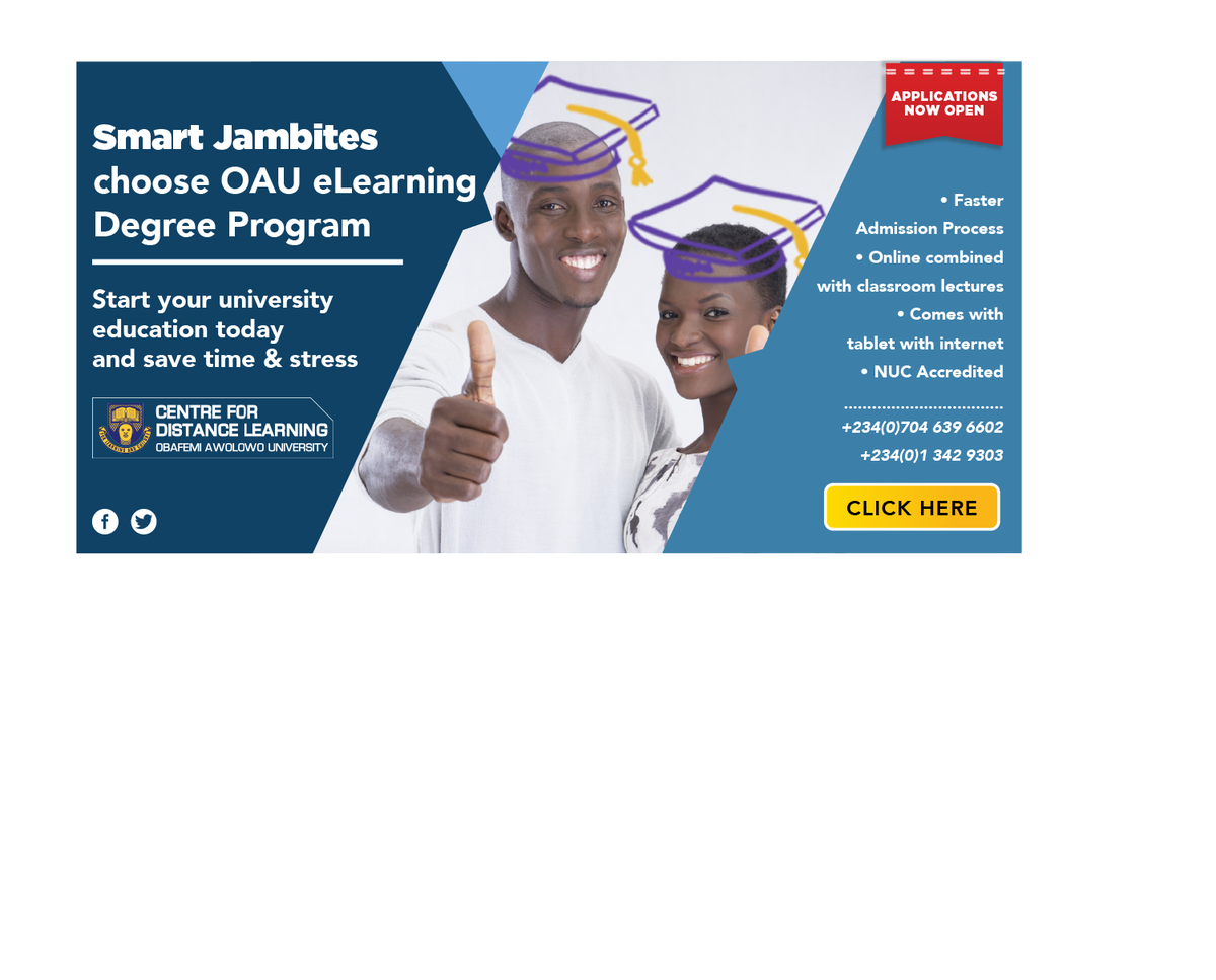 oaucdl's tweet photo. You can watch your lecture video & view your handouts without internet access #OAUeLearning https://t.co/ux5ftGrPDo https://t.co/hRWClgaDyV