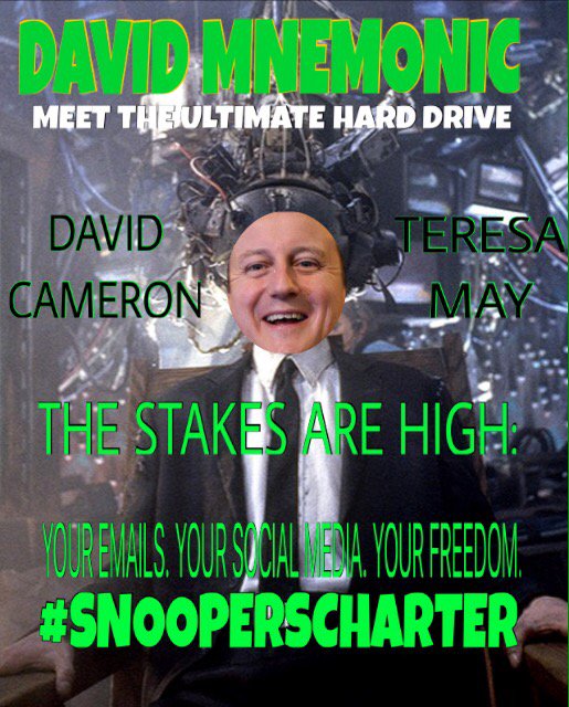 The Tories are unlikely to water down their #SnoopersCharter in the draft #InvestigatoryPowersBill #RIPA #TeresaMay