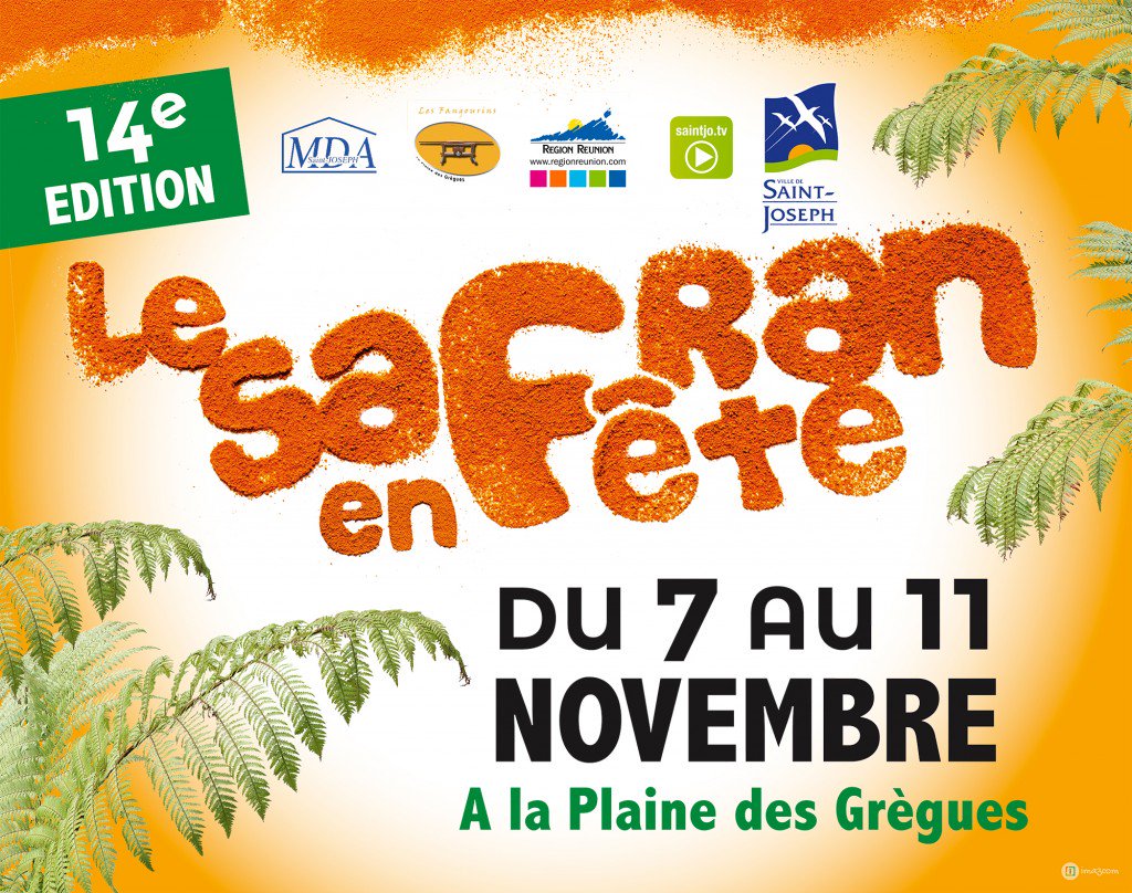 imazcom's tweet photo. Le safran en fête, ça commence ce samedi ! https://t.co/TNYdOvddxB #LaRéunion #SaintJo https://t.co/6SAopQZB54