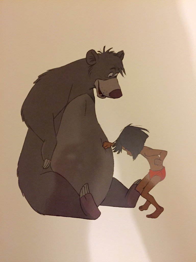 Mowgli = me 
Baloo = life