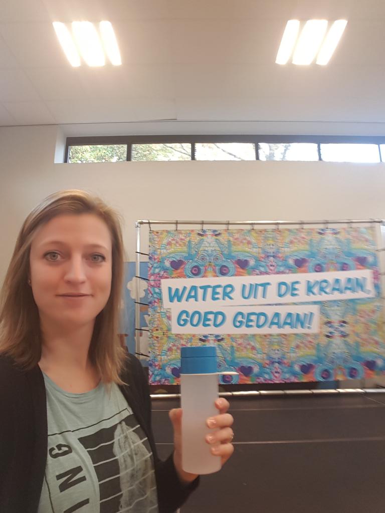 ObservingLady's tweet photo. Het is vandaag #Kraanwaterdag! #goedgedaan https://t.co/SzE1tWWiQi
