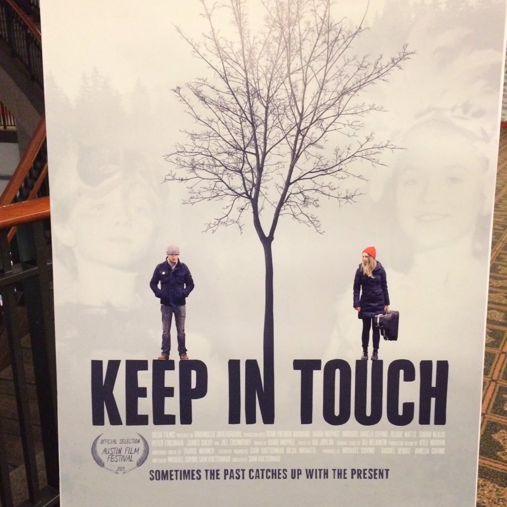 Nimisha_Mukerji's tweet photo. Caught a stellar indie at @austinfilmfest by @samkretchmar look out for @KeepInTouchFilm starring @GabbiMcPhee https://t.co/K77Hm3mzeI