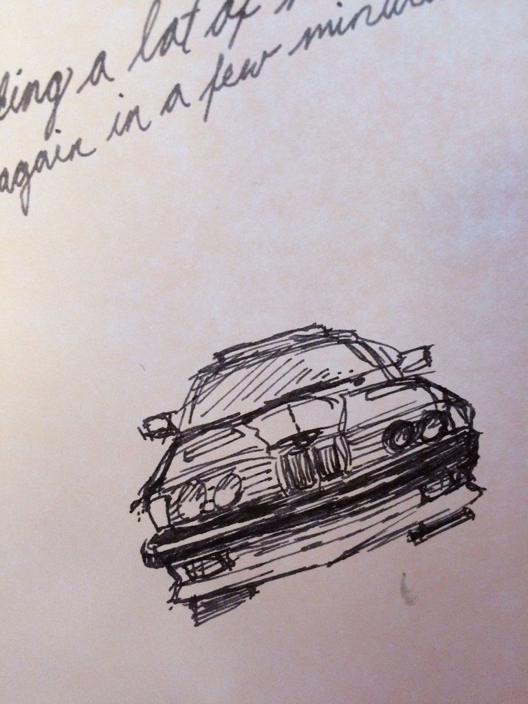 ekluff's tweet photo. Look, I drew a bmdoodle-u. @dslovn @BMW https://t.co/i6M8Z2m6sj