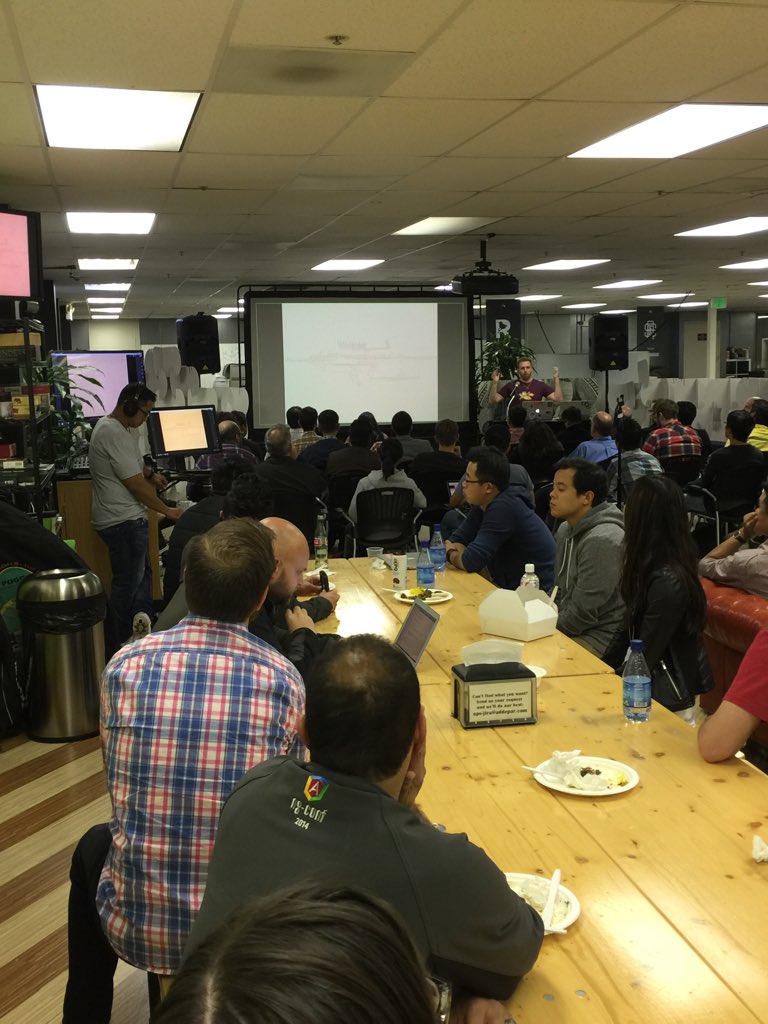 jeffbcross's tweet photo. .@stefanpenner blowing minds and changing lives at @ModernWebUI with his #broccolijs talk (p.s. Angular 2 uses it) https://t.co/oBY2dcdJjE