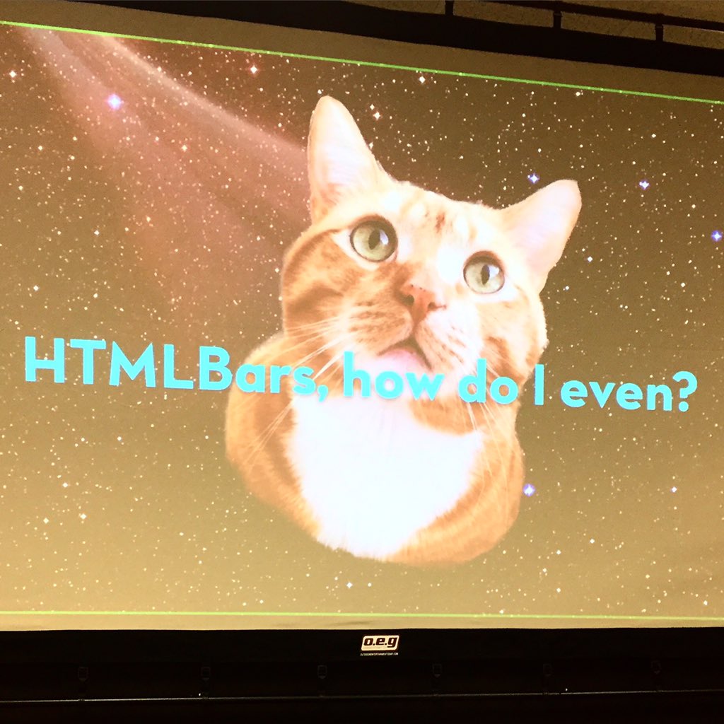 ModernWebUI's tweet photo. HTMLBars - how do I even? #htmlbars @chancancode https://t.co/QBRL0DPh7L