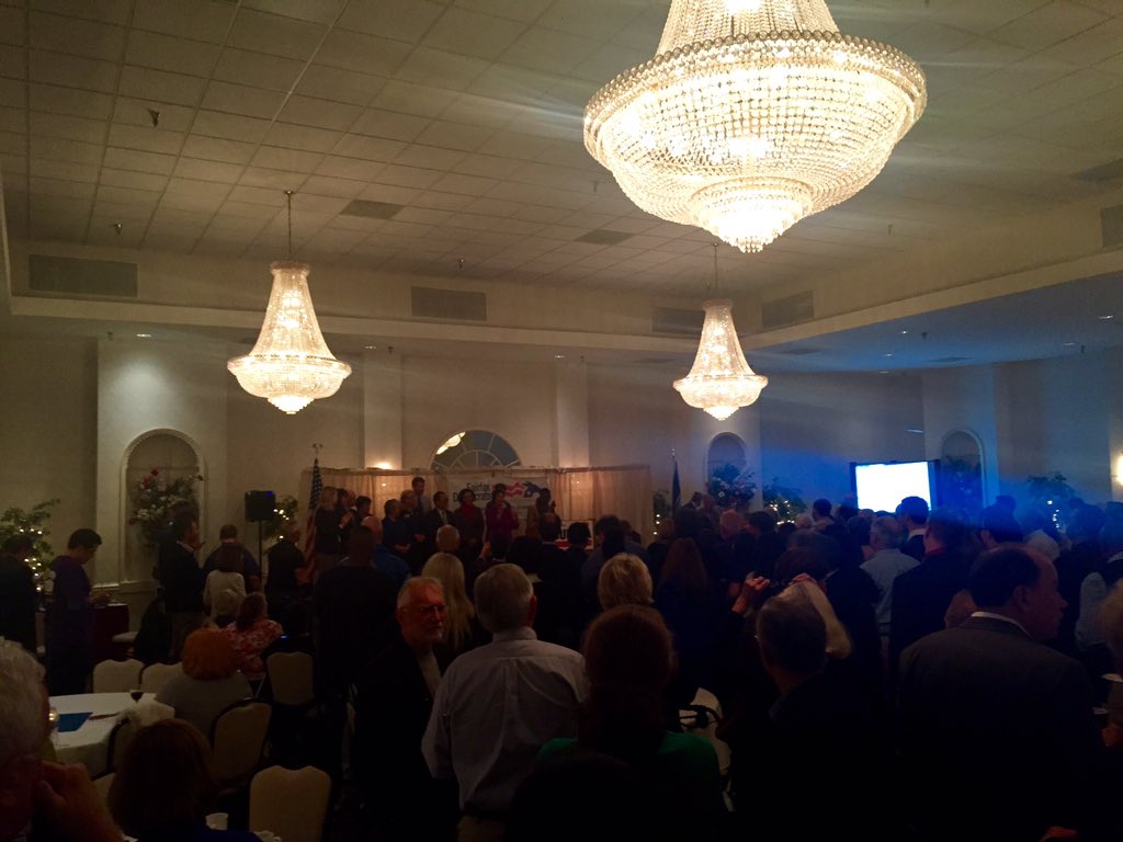 Capping a great night at the <a href="/FairfaxDems/">Fairfax Democrats</a> Election Night Celebration!  Congrats to all our great Dems!  #FutureIsNow