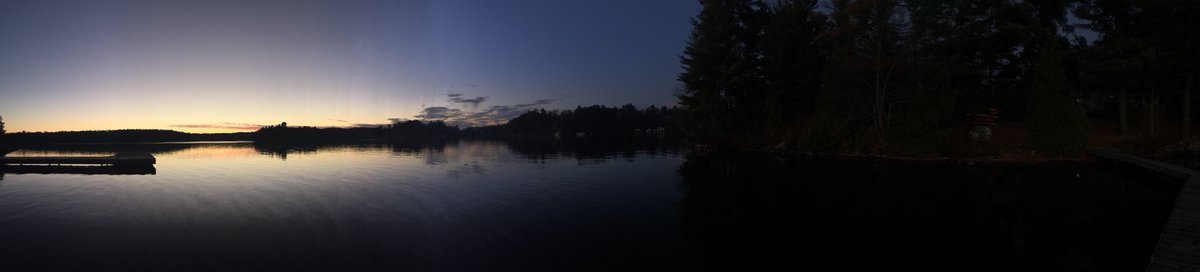 TechCouncilTE's tweet image. Beautiful Sunset at @RosseauLake