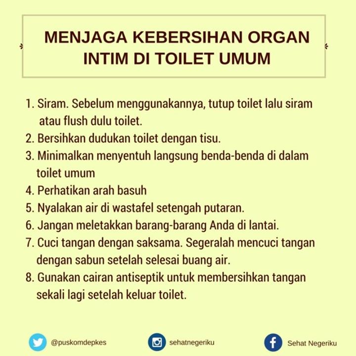 KemenkesRI's tweet photo. 8 Gunakan cairan antiseptik utk mbersihkan tangan skali lagi stlh keluar toilet. #InfoSehat https://t.co/5qnBAK5Khv https://t.co/rA7pSQkaGP