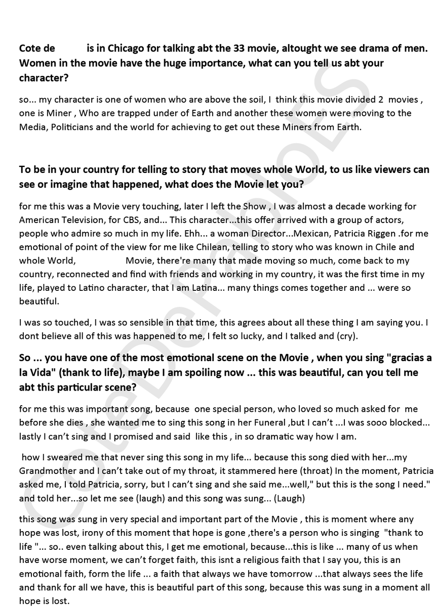 Cote De Pablo Es On Twitter Translation To The English Of - 