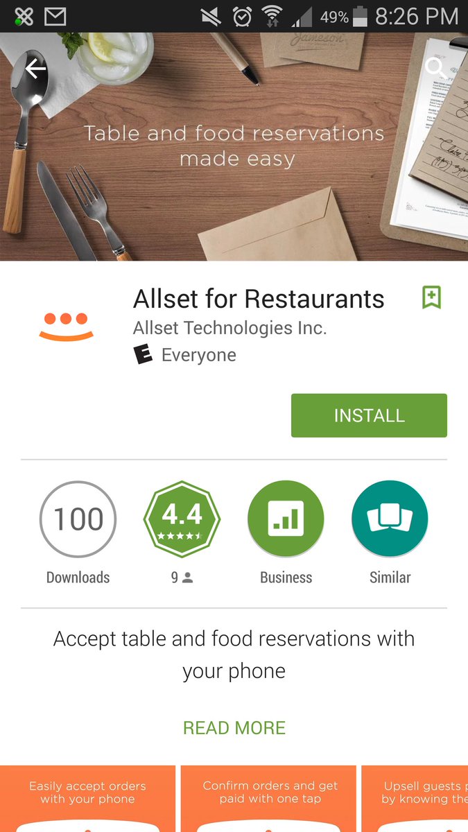 InfoDiaz's tweet photo. Love to eat out but not alot of time to sit down? Check out the great app "Allset" https://t.co/YkJap5c1qb
