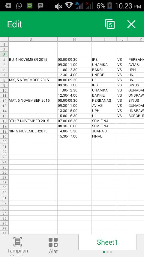 ug_fc's tweet photo. Jadwal pertandingan UGFC dalan kompetisi Universiade 2015...bismillah optimis bisaa !!! https://t.co/pbr9KMchbq