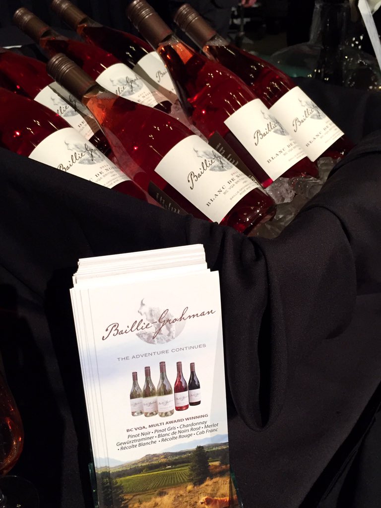 Hotel Arts (@hotelartsyyc) on Twitter photo @bailliegrohman from Creston BC wins Bronze Award "Best Wine of Show" <a href="/GMPCalgary/">Gold Medal Plates</a> 2014 Blanc de Noirs Rosé #gmp2015 @bailliegrohman from Creston BC wins Bronze Award "Best Wine of Show" <a href="/GMPCalgary/">Gold Medal Plates</a> 2014 Blanc de Noirs Rosé #gmp2015