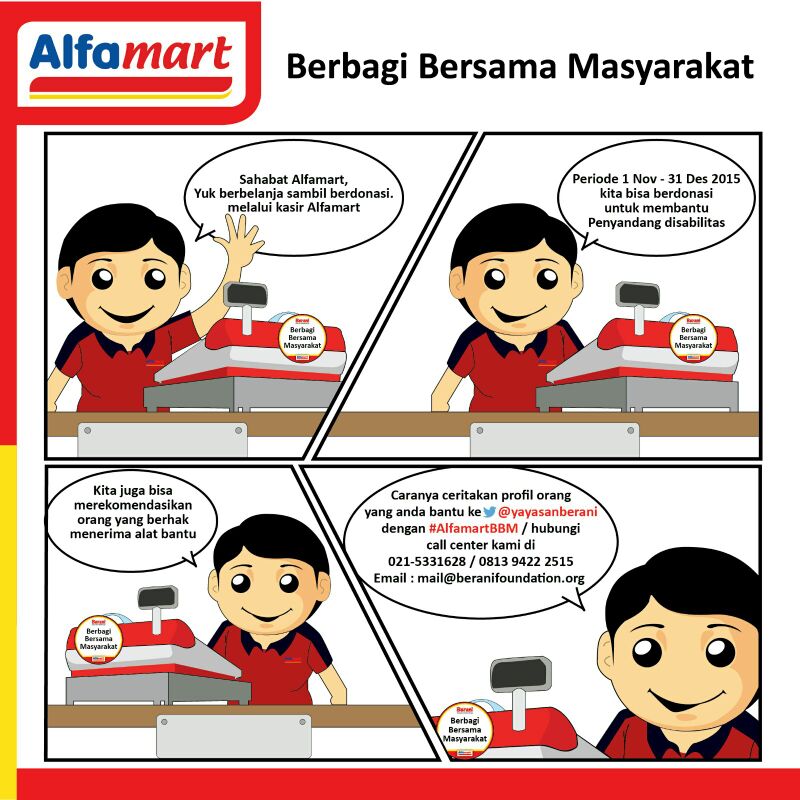 Donasi_ku's tweet photo. Yuk! Bantu sesama! @alfamartku @yayasanberani https://t.co/Yr36K4XQ6k