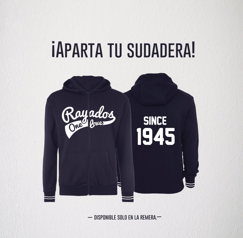 sudaderas de rayados