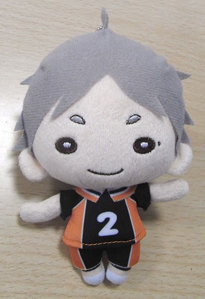 来年1月発売『にとたん ハイキュー!!ぬいぐるみボールチェーン』菅くん