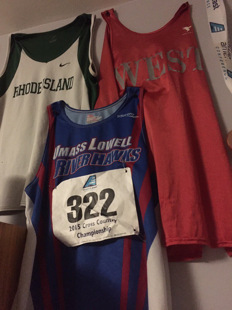bobbysolution's tweet photo. Well... Time flys. Tonight I hang my jersey to end my running career as a river-hawk. #OnToANewChapter https://t.co/XvdtuRZnUB