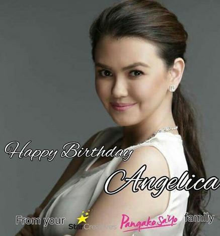 Happy birthday Madame Claudia, Ms. Angelica Panganiban 