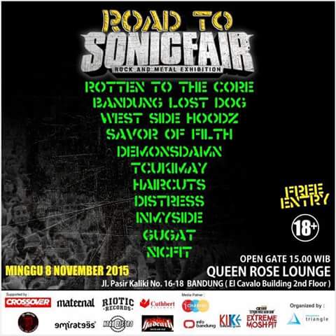 jcpram's tweet photo. "@BdgLOSTDOGS: Kita akan ngecover lagu @PearlJam di acara Road To Sonicfair, les gow lads! Free! https://t.co/XtPXOWgp3e cc.@salmanaristo