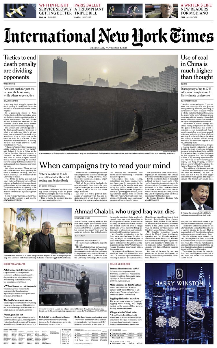 Nöropolitik konusu, <a href="/nytimes/">The New York Times</a> da gündeminde...
"When campaigns try to read your mind" <a href="/NeuroDiscoverTR/">Neuro Discover</a>