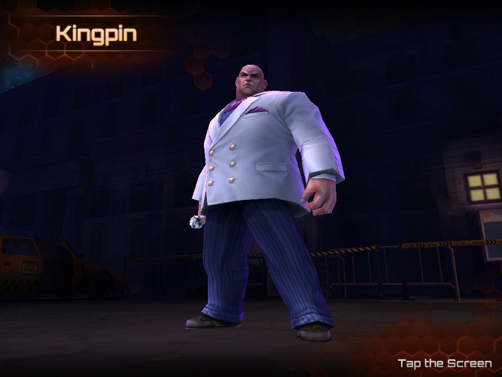 SepiaMetanoia's tweet image. Cat, Spideym Punisher... Give him hell. #MarvelFutureFight #RooftopRomance #Kingpin @Chibidere