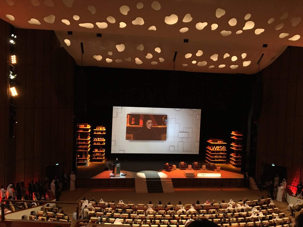 Opening plenary at #WISE15
