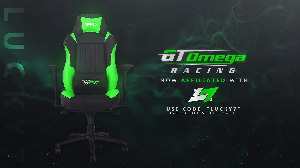 Want a new, comfortable chair to kick BO3 off with? Use code 'Lucky7' for 5% discount!
<a href="/GTOmegaRacing/">GT Omega</a>